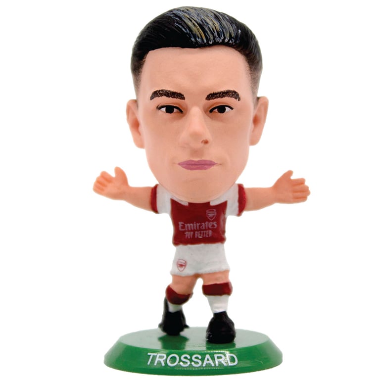 Arsenal FC Leandro Trossard Classic Home Kit SoccerStarz Collectable Figure 5cm Tall