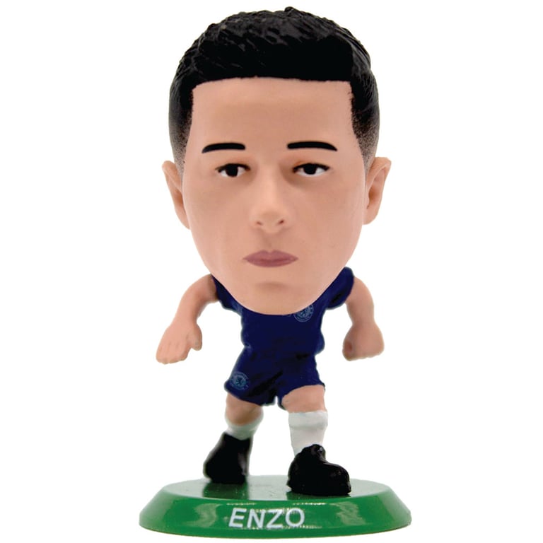 Chelsea FC SoccerStarz Enzo Fernandez 5cm Home Kit Collectible Figure