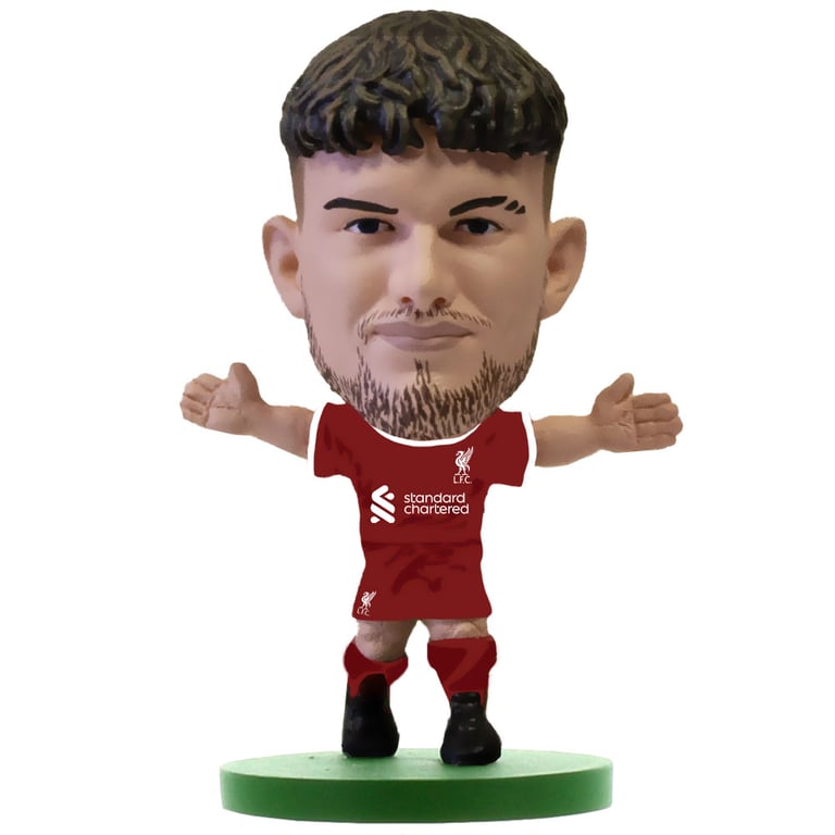 Liverpool FC SoccerStarz 2024 Elliott Collectable Figure in Home Kit