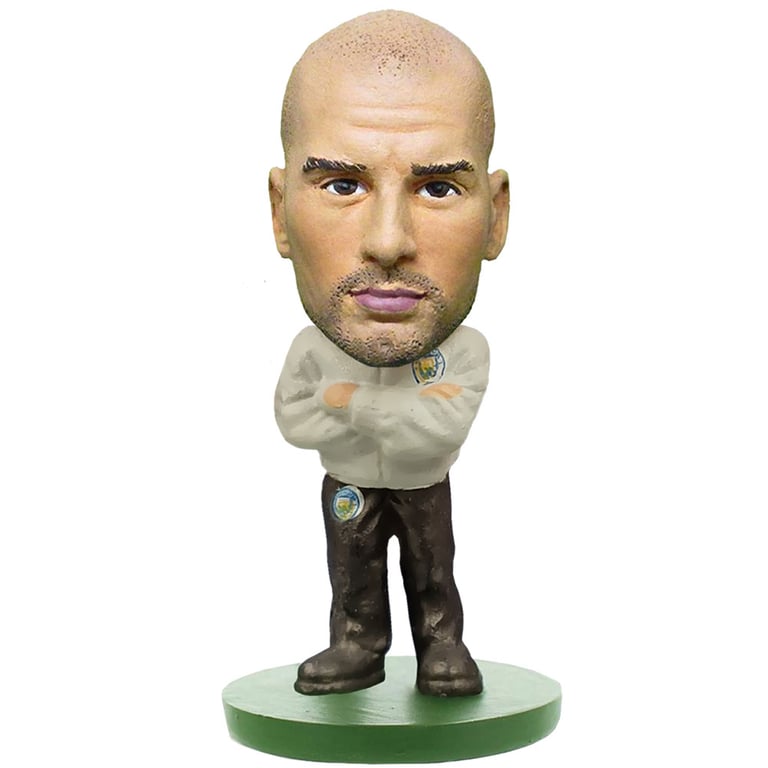 Manchester City FC SoccerStarz Guardiola Collectable Manager Figure