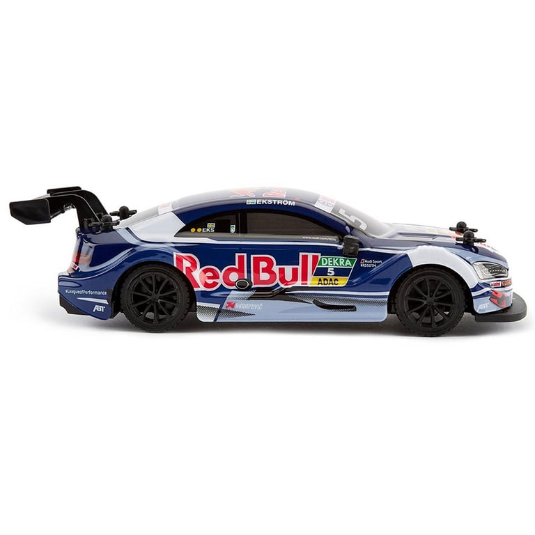 Audi DTM 1:24 Scale Blue Red Bull Radio Controlled Car with Spring Suspension and Remote Control