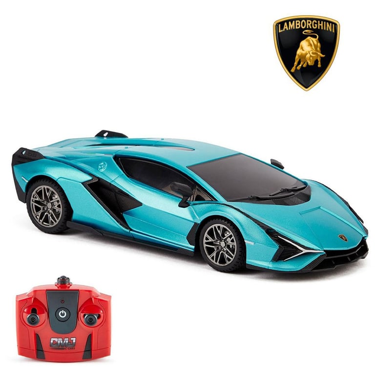 Lamborghini Sian 1:24 Scale RC Car with Spring Suspension and Xenon LED Headlights