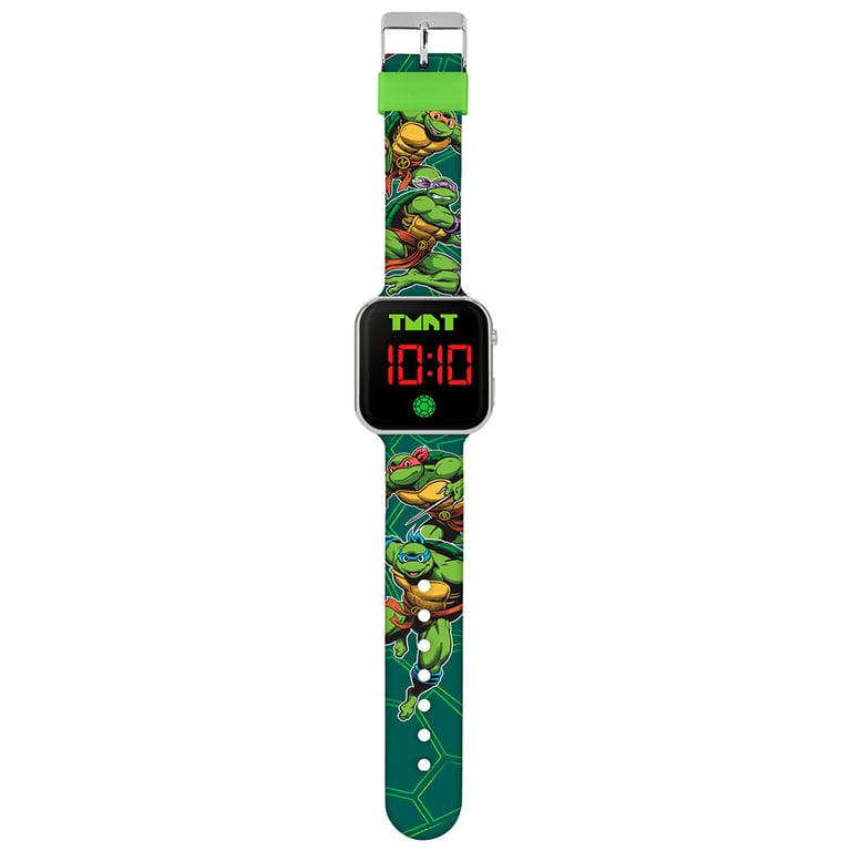 Teenage Mutant Ninja Turtle Junior LED Digital Watch - Silicone Strap with 1 Year Guarantee