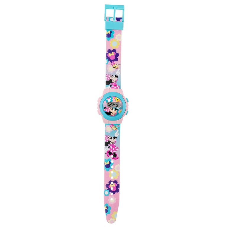 Minnie Mouse Kids Digital Watch - Easy Read Display & 1 Year Guarantee