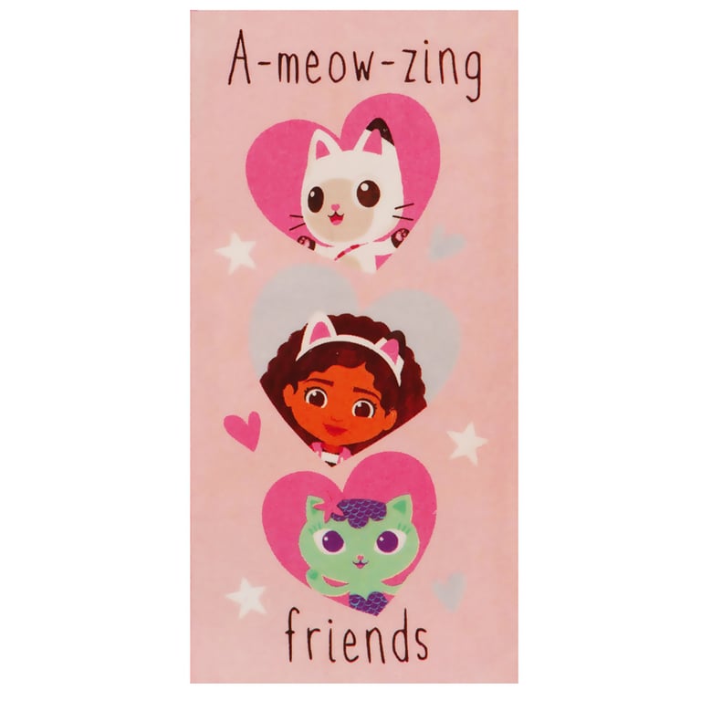 Gabby s Dollhouse 100 Cotton Velour Beach Towel - A-Meow-Zing Friends
