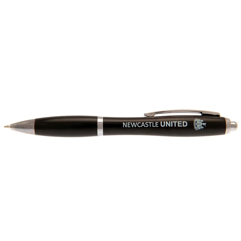 Newcastle United FC Retractable Ballpoint Pen - Official Club Crest Design