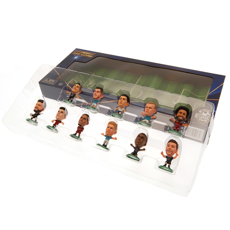 World s Best Eleven Special Edition Team Pack V1 - Collectors Figures of Top Football Legends and Players