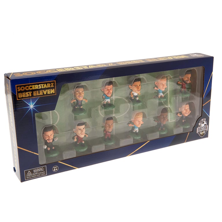 World s Best Eleven Special Edition Team Pack V1 - Collectors Figures of Top Football Legends and Players