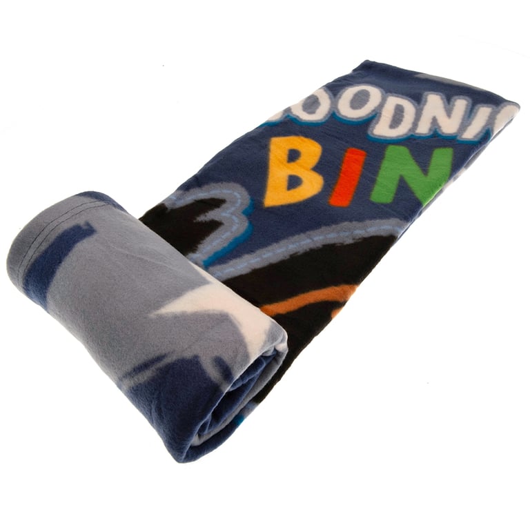 Bing Fleece Blanket Goodnight - Soft 100 Polyester Cozy Blanket with Bing and Flop Design