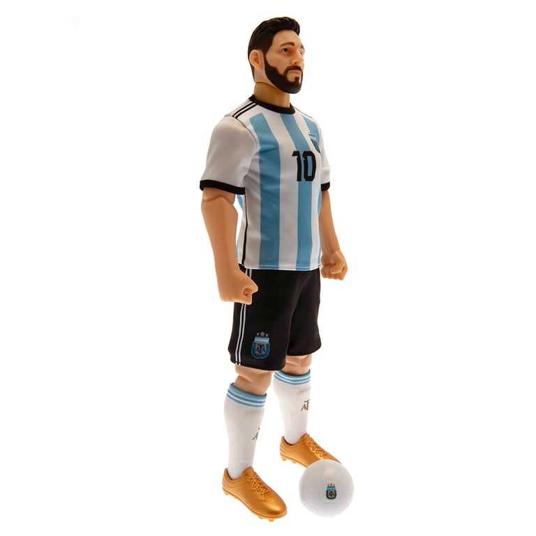 Argentina 30cm Lionel Messi Detailed Action Figure with Argentina Team Kit & Ball
