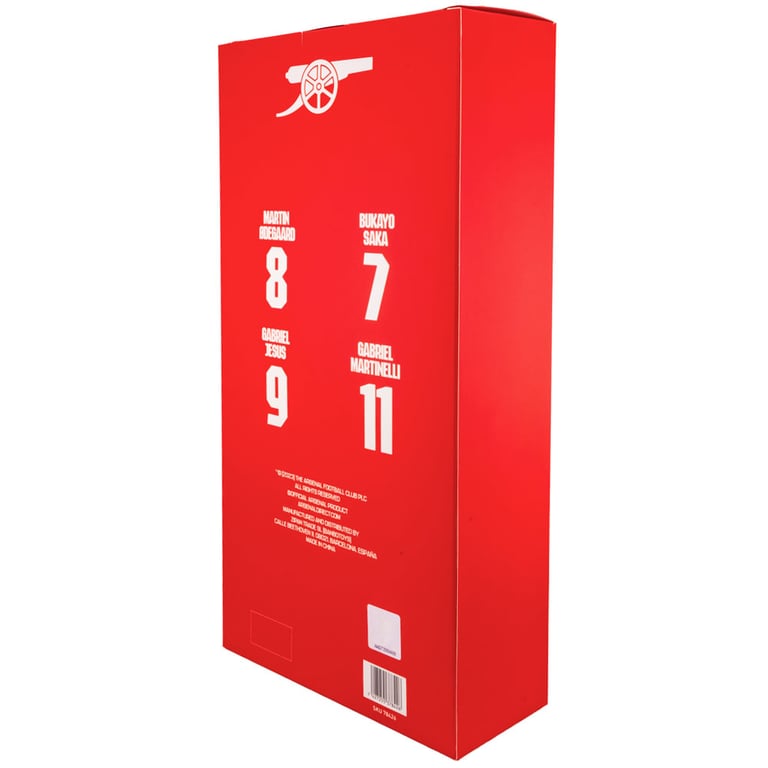 Arsenal FC Martin Odegaard Action Figure - 6 Point Articulation & Team Kit Detailing