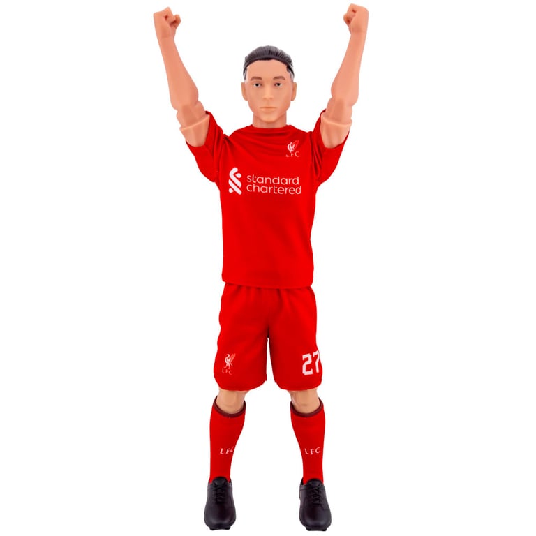 Liverpool FC Nunez 27 Numbered Action Figure with 6 Points of Articulation