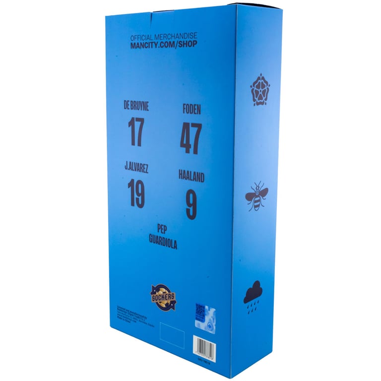 Manchester City FC De Bruyne 6-Point Articulation Action Figure with Team Kit and Number 17