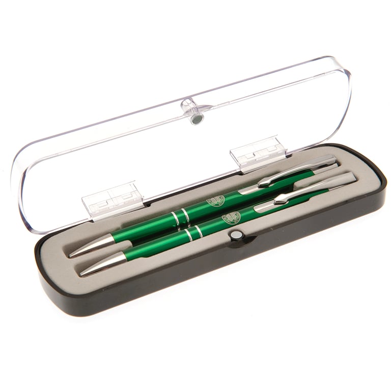 Celtic FC Executive Pen & Pencil Gift Set with Display Case