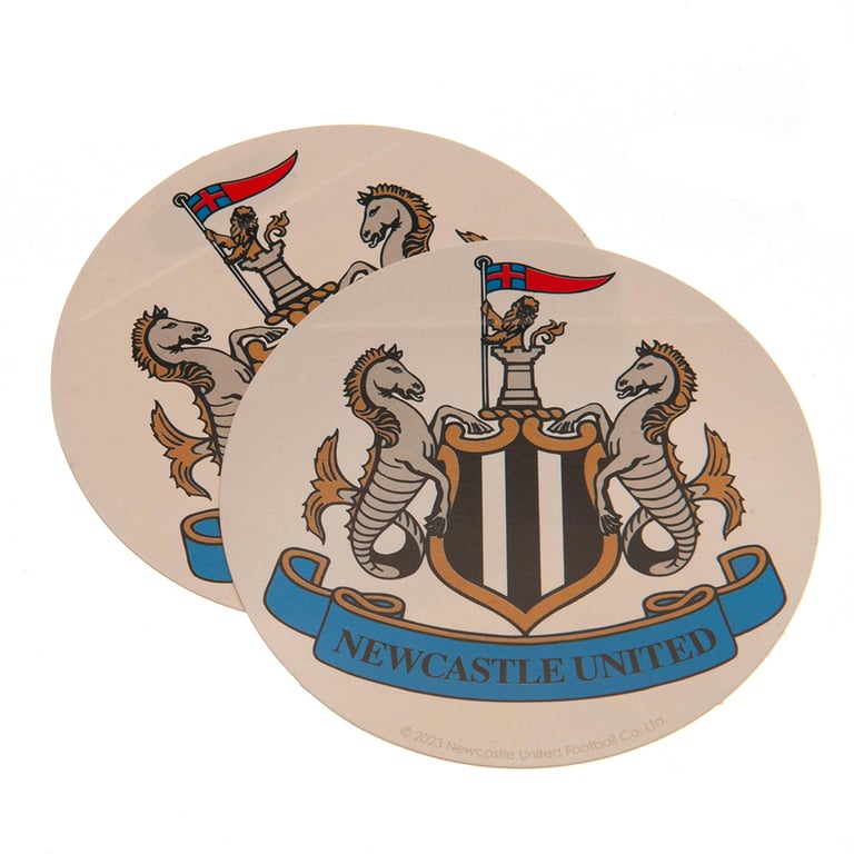 Newcastle United FC Text Gift Wrap - Crested Football Team Gift Wrap Sheets & Tags