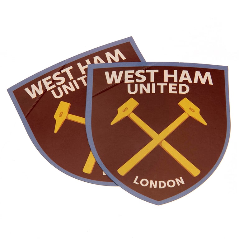 West Ham United FC Gift Wrap - Vibrant Crest Designs & Matching Tags