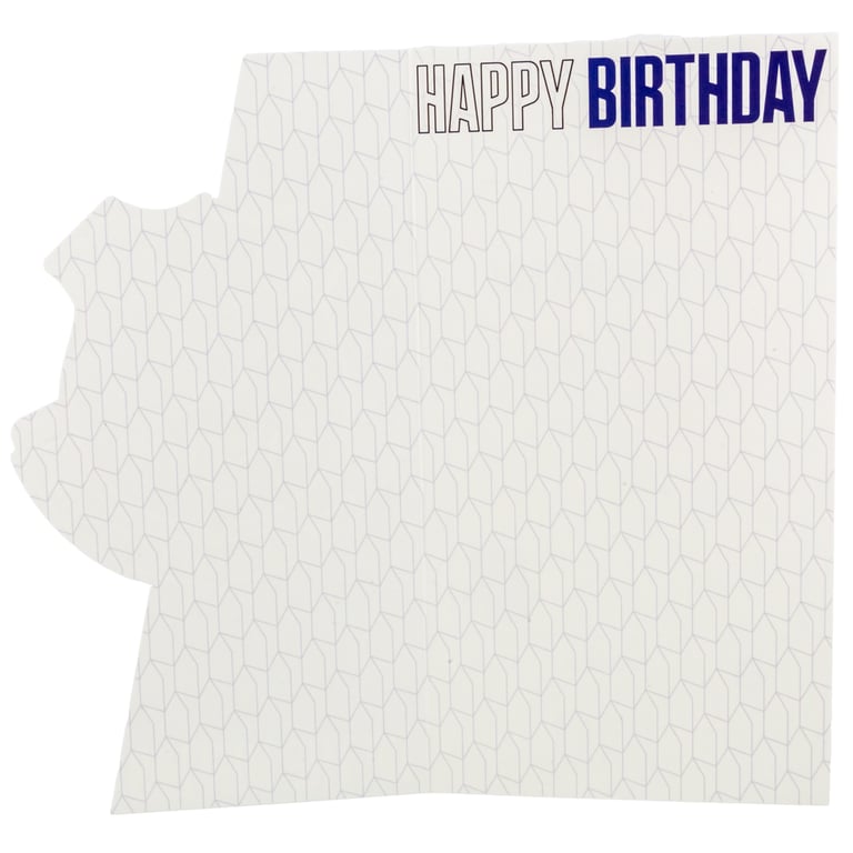 Everton FC Crest Birthday Card - Colourful Gloss Finish, Happy Birthday Greeting