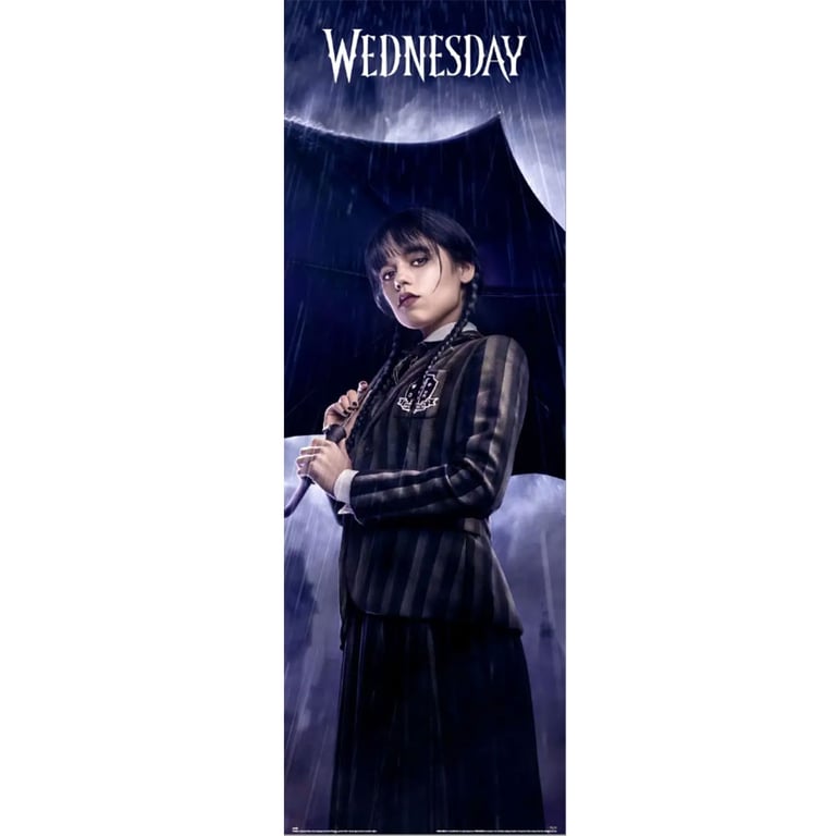 Wednesday Addams Door Poster - High Resolution Artwork on 150gsm Gloss Paper