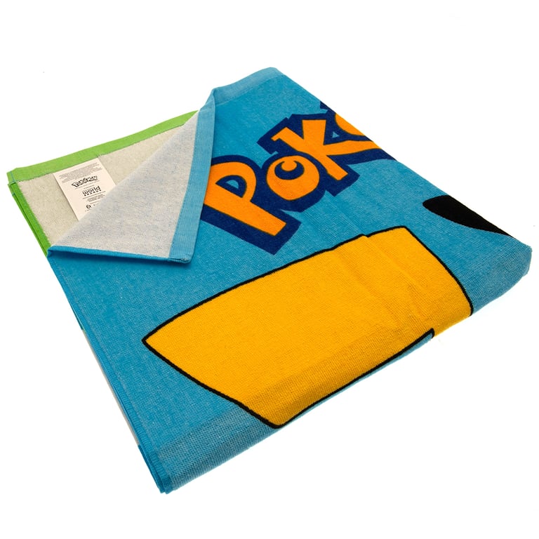 Pikachu and Scorbunny Velour 100 Cotton Beach Towel