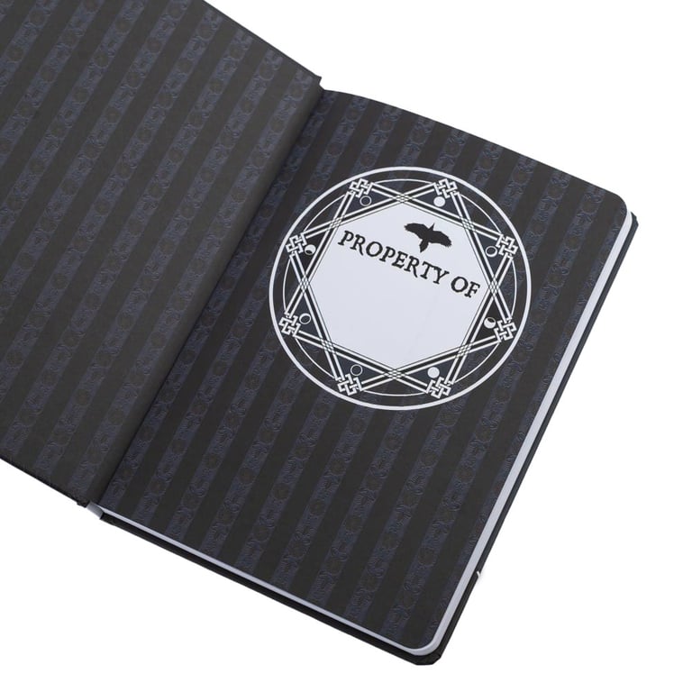 Nevermore Academy Wednesday Quote Notebook & Pen Set