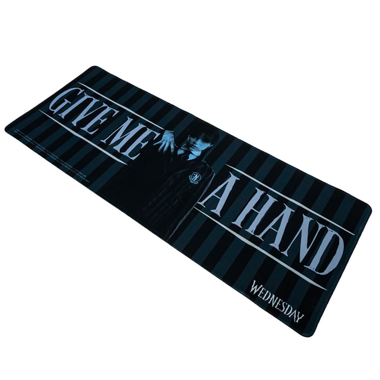 Wednesday Jumbo Neoprene Desk Mat - Anti-Slip & Vibrant Workspace Accessory