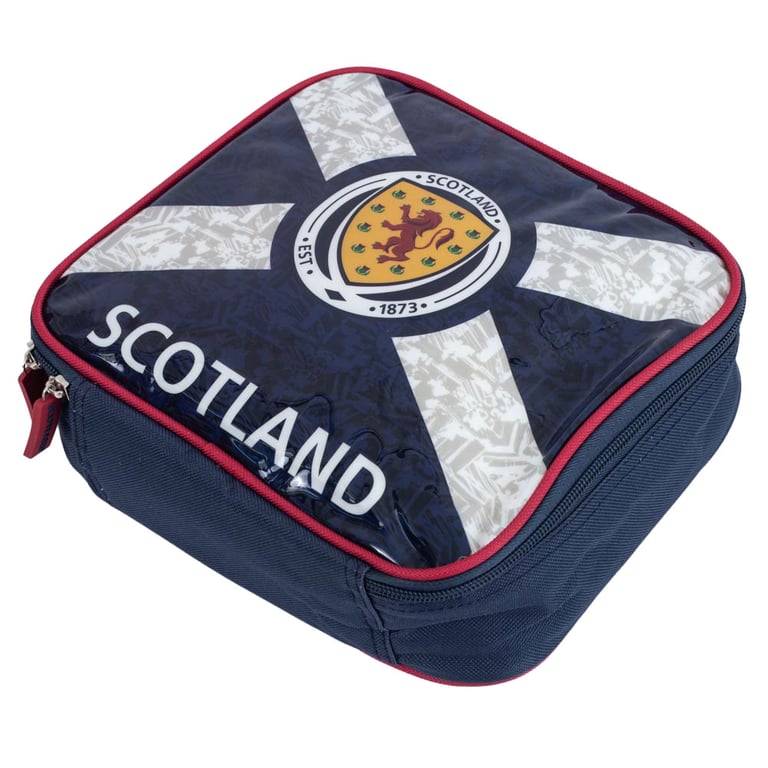 Scottish FA Navy Blue Lunch Bag - Double Zipped Scotland Crest Design