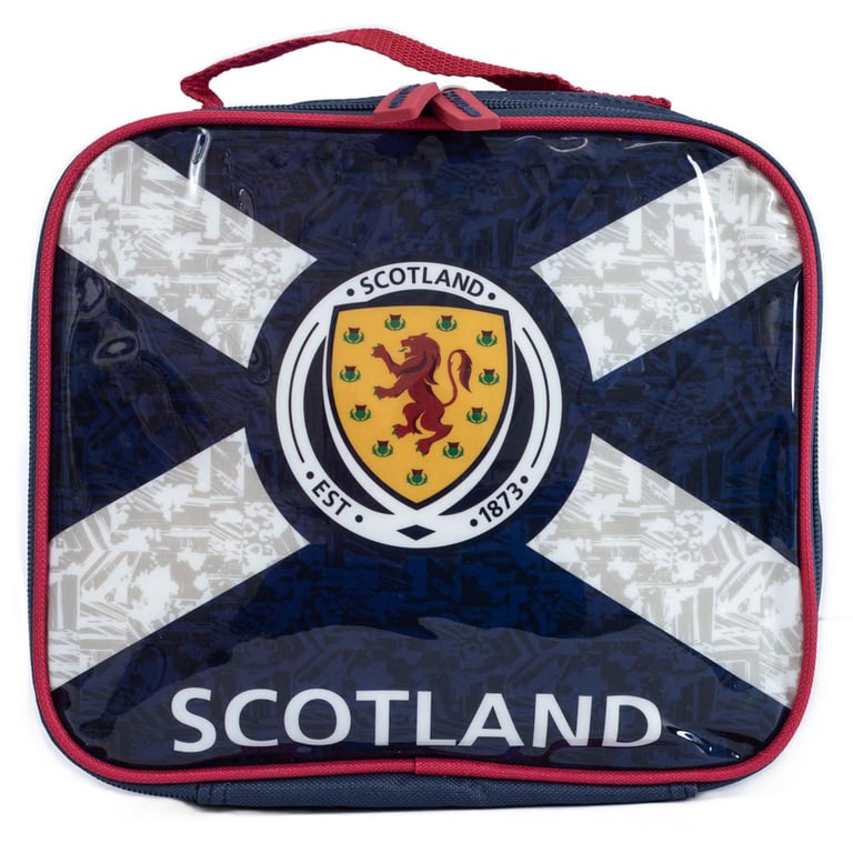 Scottish FA Navy Blue Lunch Bag - Double Zipped Scotland Crest Design