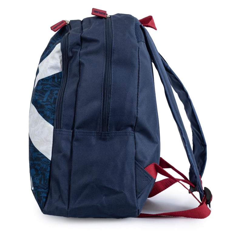 Scottish FA Navy Blue Full Colour Crest Adjustable Backpack