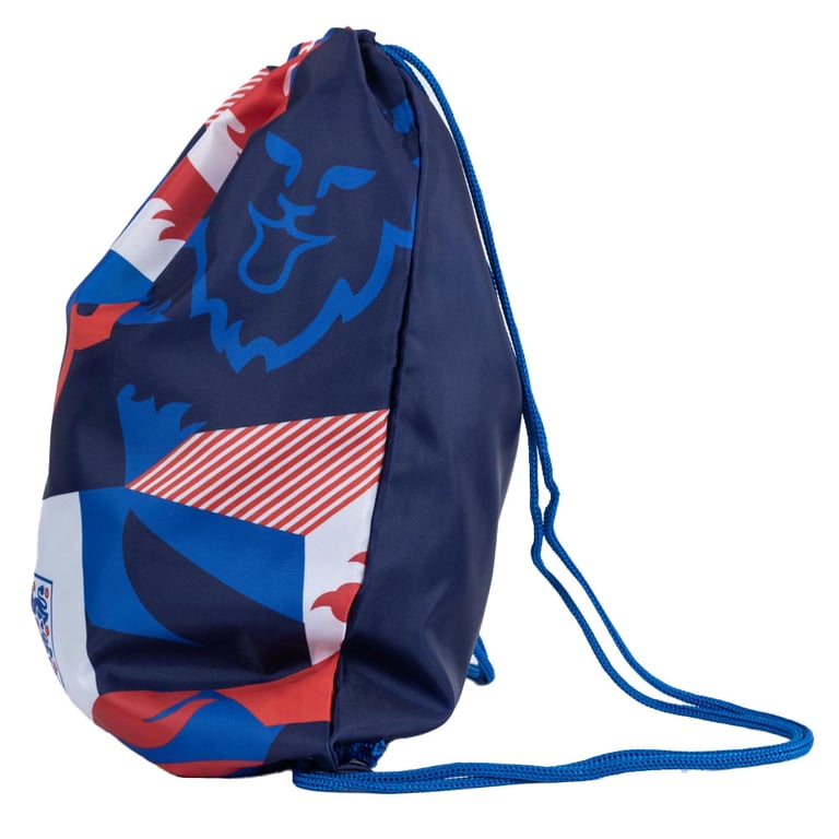 England FA Patch Polyester Gym Bag with Drawstring Closure and Boot Design