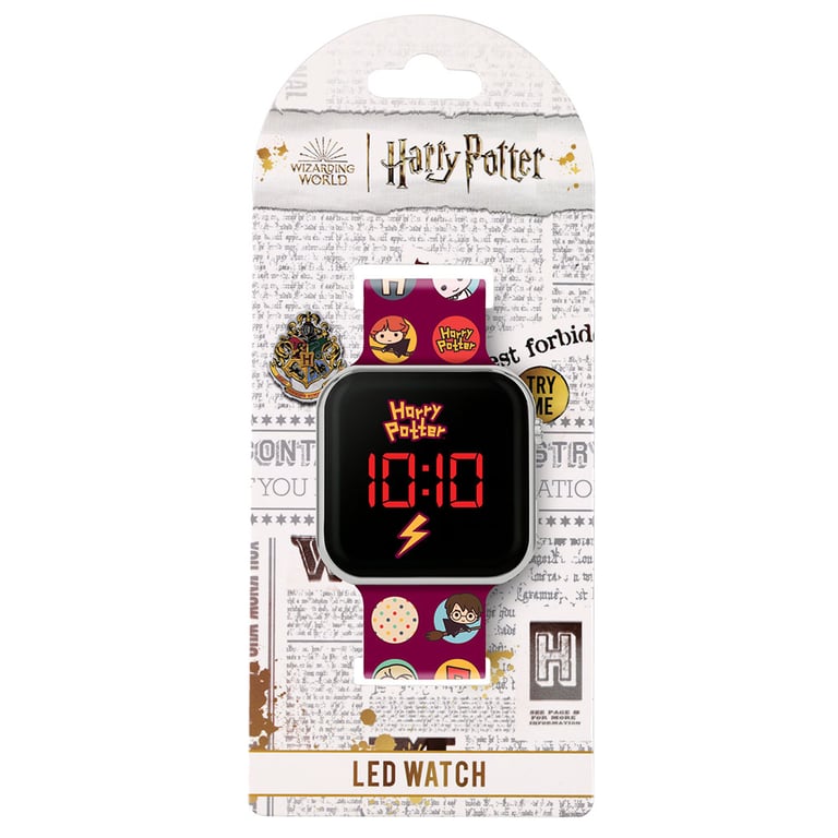 Harry Potter Junior LED Digital Watch - Easy to Read Display & Official Strap