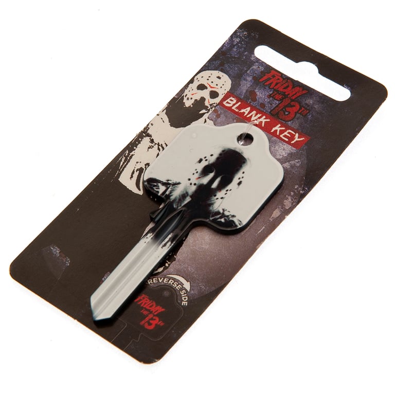 Friday The 13th Door Key - UL2 & UL054 Compatible, Detailed Jason Design