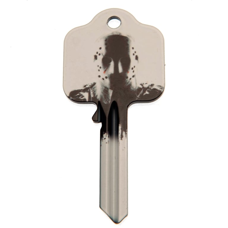 Friday The 13th Door Key - UL2 & UL054 Compatible, Detailed Jason Design