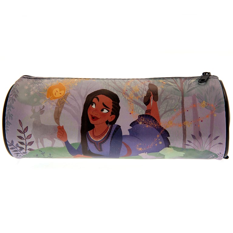 Asha Wish Barrel Pencil Case - Classic Storage for School Supplies and Stationery