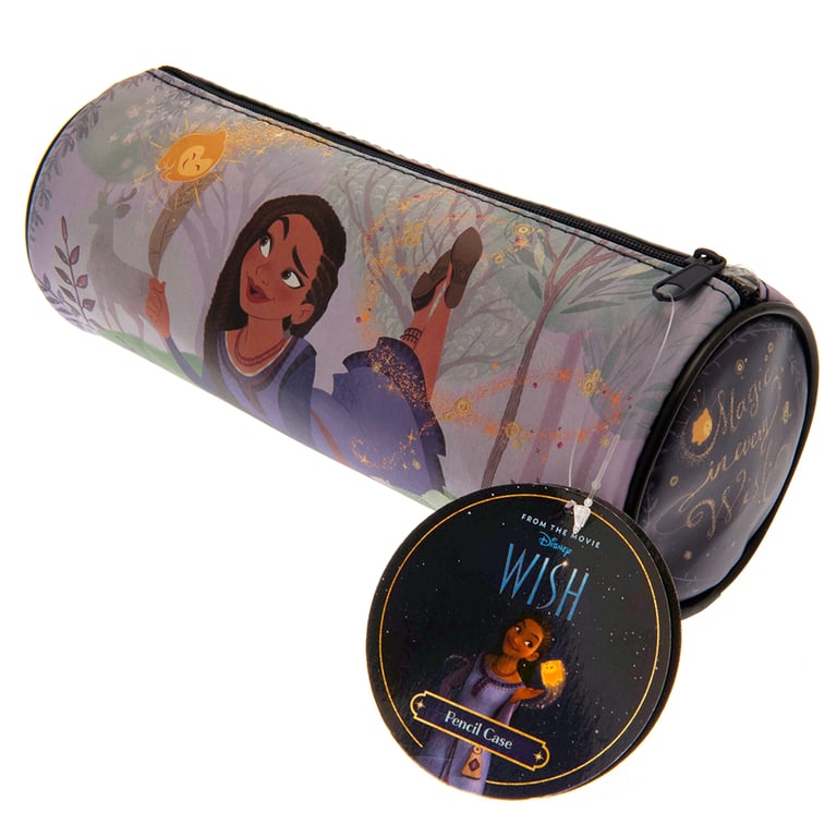 Asha Wish Barrel Pencil Case - Classic Storage for School Supplies and Stationery