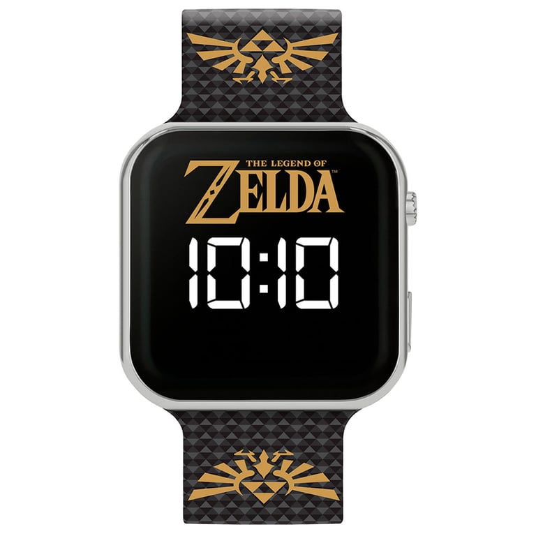 The Legend of Zelda Junior LED Digital Watch - Easy to Read Display with Silicone Strap and 1 Year Guarantee