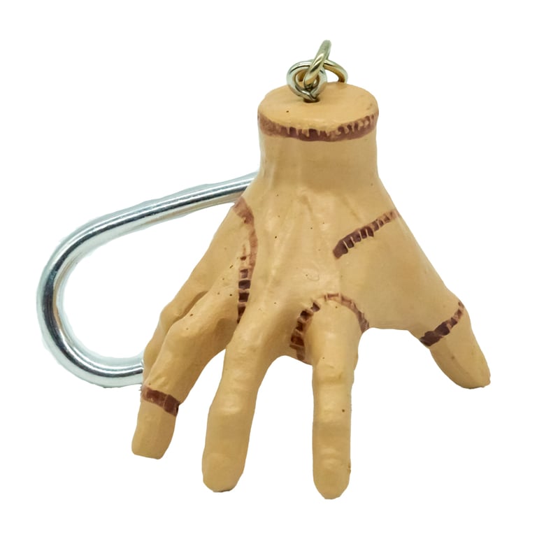 3D Polyresin Thing Keyring with Carabiner Clip Holder