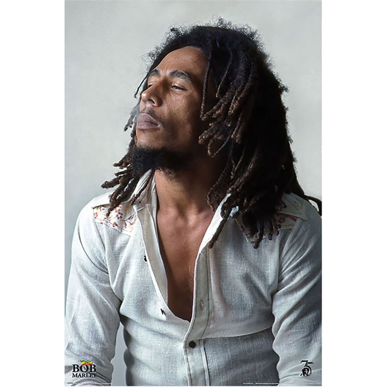 Bob Marley Poster - Classic High Resolution Artwork on 150gsm Gloss Paper