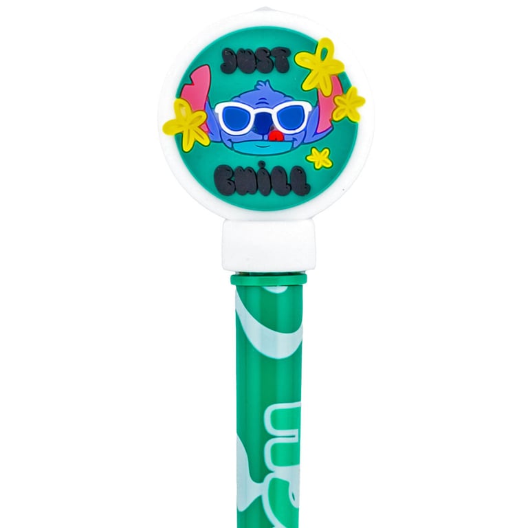 Lilo & Stitch Jade Green Rollerball Pen with Spinning Topper - Just Chill