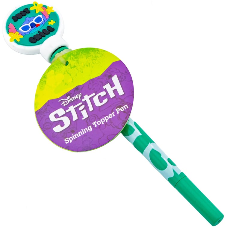 Lilo & Stitch Jade Green Rollerball Pen with Spinning Topper - Just Chill