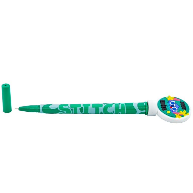 Lilo & Stitch Jade Green Rollerball Pen with Spinning Topper - Just Chill