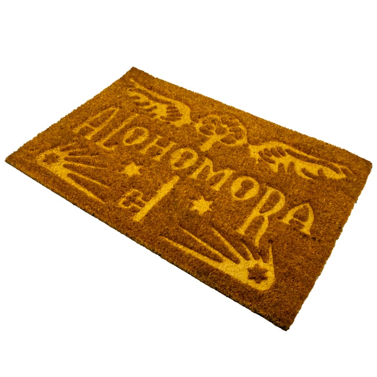 Harry Potter Embossed Coir Doormat - Durable & Non-Slip Outdoor Mat