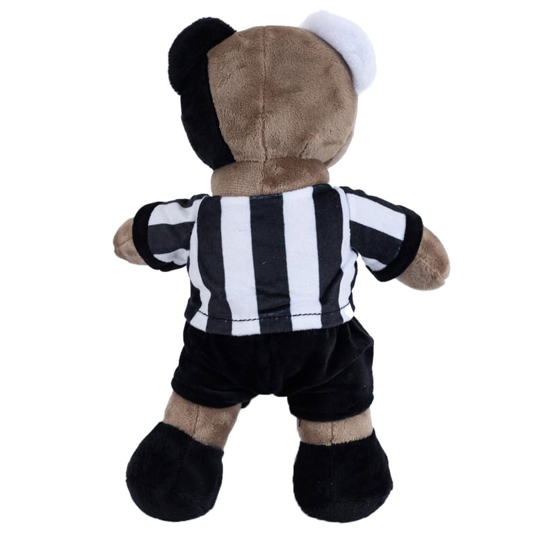 Newcastle United FC Super Fan Bear - Classic Home Kit Plush Toy with 1892 Detail