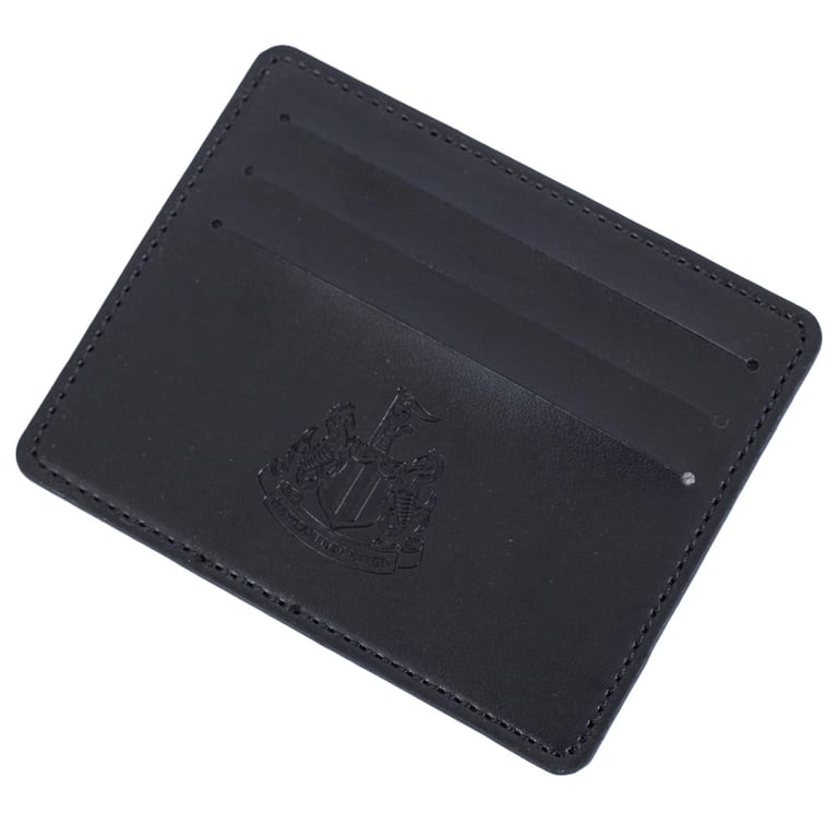 Newcastle United FC Luxury Leather Wallet & Gift Set - Executive Key Fob, Pen & Card Holder