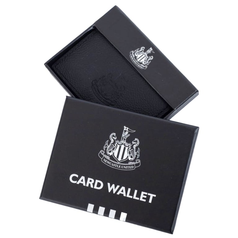 Newcastle United FC Executive Card Holder - Debossed Crest Design with 5 Card Slots
