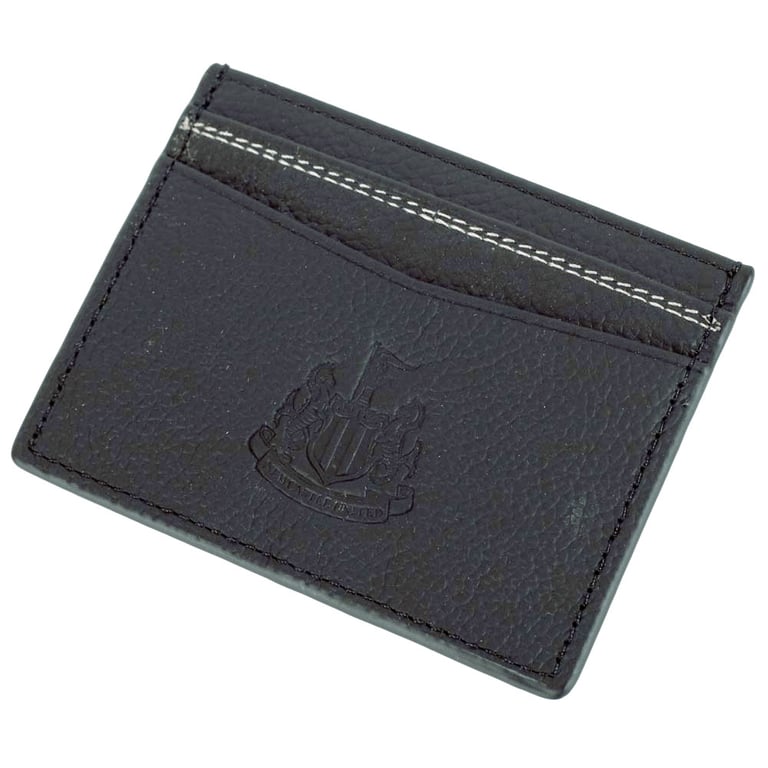 Newcastle United FC Executive Card Holder - Debossed Crest Design with 5 Card Slots