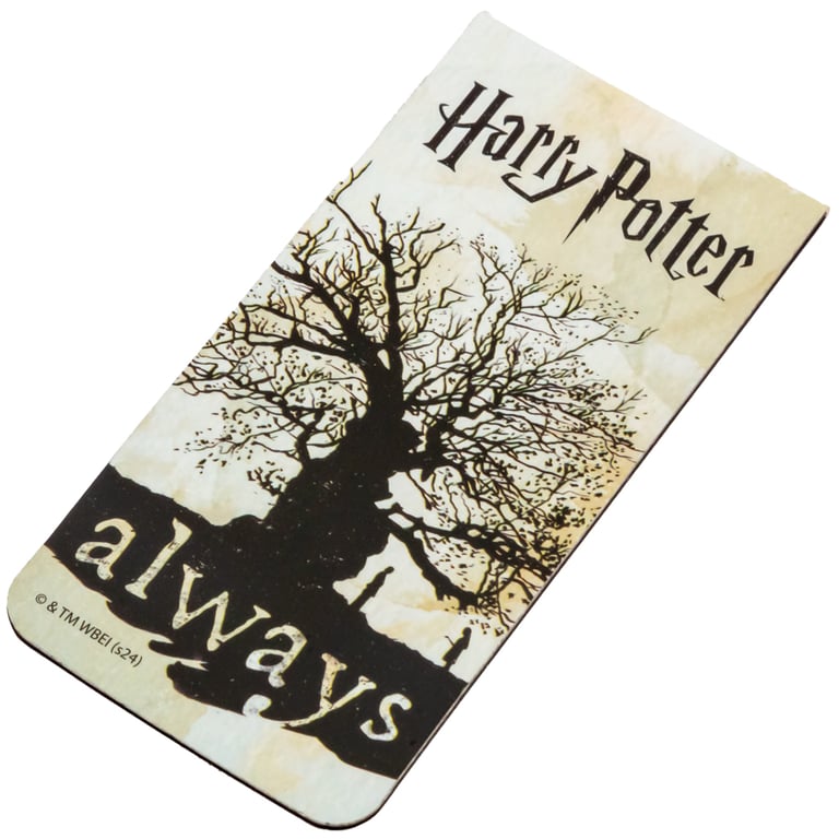 Harry Potter Always Magnetic Bookmark - Durable Tree Design Bookmark