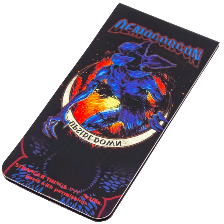 Stranger Things Demogorgon Magnetic Bookmark - Official Fan Club Edition