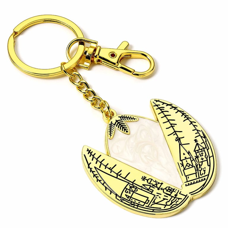 Harry Potter Golden Egg Die Stamped Metal Keyring Charm Accessory
