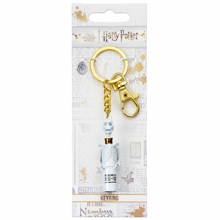 Harry Potter 3D Metal Skele-Gro Bone Regenerator Keyring