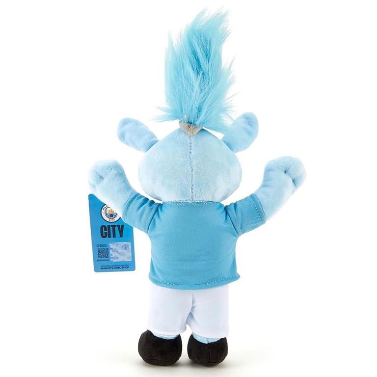 Manchester City FC Plush Moonbeam Mascot - Soft Touch Crest Edition 100 Polyester Toy
